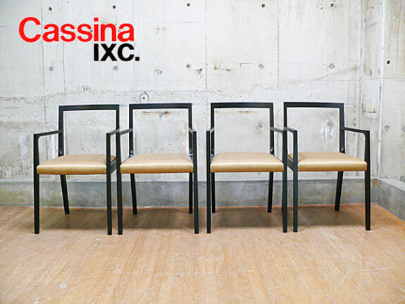 GMGK81○Cassina.ixc / カッシーナ・イクスシー　ジャスミンE×全体的に状態が悪い