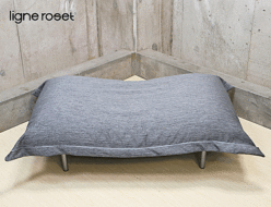 【ligne roset】リーンロゼ CALIN1 カラン1 パフ オットマン スチールレッグ グレー 出張買取 東京都杉並区