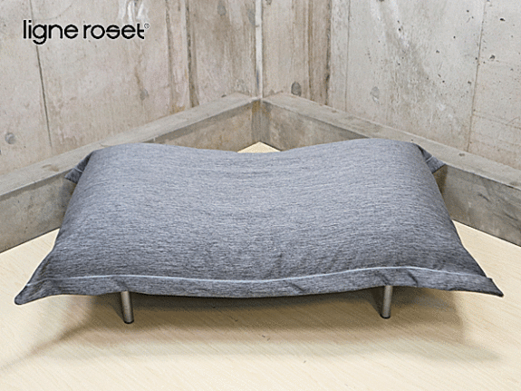 ligne roset】リーンロゼ CALIN1 カラン1 パフ オットマン スチール