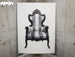 【MOMA Design Store】YOY ヨイ CANVAS キャンバス アームチェア 椅子 座れる絵画 スケッチ 出張買取 東京都品川区