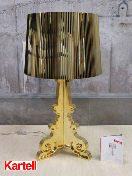 【発送の場合は即購入不可】 カルテル Bourgie テーブルランプ シルバーカラー 卓上照明 間接照明 Kartell ブルジー デスクランプ バロック デザイナーズ 88284 Kartell】カルテル Bourgie ブルジー テーブルライト デスクランプ