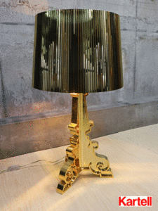 アラジン様専用 Kartell カルテル ブルジー ランプ 照明 ゴールド 
