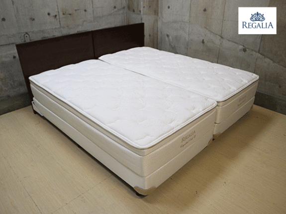 新規購入 【最終値下げ】レガリア　クリスタルオーブⅡ シングルマットレス シングルベッド