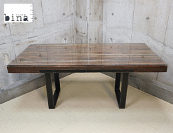 【bina】ビーナ ASPLUND アスプルンド GRAHAM DINING TABLE グラハム ダイニングテーブル ガラス インダストリアル 出張買取 東京都港区