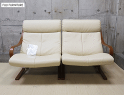 【Fuji FURNITURE】冨士ファニチア L7290 2人掛けソファ 出張買取 東京都中野区