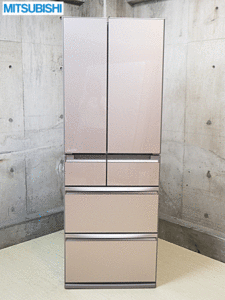 MITUBISHI】三菱 冷凍冷蔵庫 MR-WX52A-P1 フレンチドア クリスタルロゼ