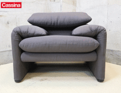 【Cassina】カッシーナ 675 MARALUNGA マラルンガ 1人掛けソファ ファブリック 出張買取 東京都中央区