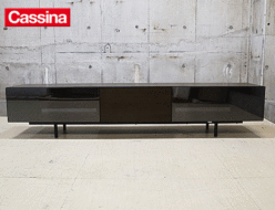 【Cassina ixc.】カッシーナ・イクスシー BREATH ブレス シアターボード TVボード テレビ台 オークスモーク材 2200 出張買取 東京都世田谷区