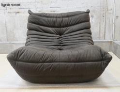 【ligne roset】リーンロゼ TOGO トーゴ 1人掛けソファ ブラウン 人工皮革 出張買取 東京都渋谷区