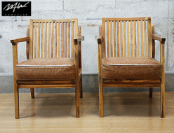 【WTW】ダブルティー APERTO DINING CHAIR BR アペルト ダイニングチェア レザー ブラウン 出張買取 東京都江東区