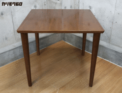 【Karimoku60+】カリモク60+ ダイニングテーブル 800 正方形 ウォールナット 出張買取 東京都大田区