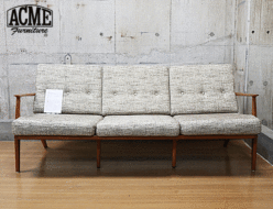 【ACME Furniture】アクメ・ファニチャー DELMAR SOFA デルマーソファ 3人掛けソファ 出張買取 東京都調布市