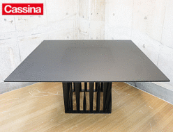 【Cassina】カッシーナ 475 BOBOLI ボボリ ガラス ダイニングテーブル ロドルフォ・ドルドーニ 出張買取 東京都目黒区