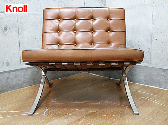 Knoll】ノル Barcelona chair バルセロナチェア ミース・ファン・デル