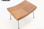 TRUCK FURNITURE】トラックファニチャー FURROWED-LEATHER STOOL ファ TRUCK FURNITURE】トラックファニチャー FURROWED-LEATHER STOOL ファ