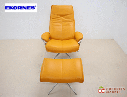 【Ekornes】エコーネス City シティー 本革 ストレスレスチェア&オットマン Mサイズ 出張買取 東京都世田谷区