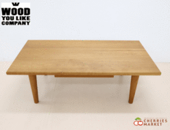 【WOOD YOU LIKE COMPANY】ウッド ユー ライク カンパニー PENCIL DESK ペンシルデスク センターテーブル 引出付 出張買取 東京都新宿区