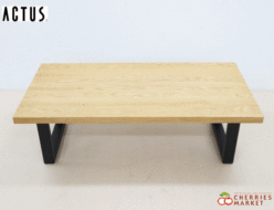 【ACTUS】アクタス FJ リビングテーブル オーク材 センターテーブル ベンチ 出張買取 東京都港区