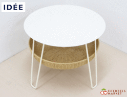 【IDEE】イデー WALLABY LOW TABLE ROUND ワラビー ローテーブル ラウンド サイドテーブル ホワイト 出張買取 東京都大田区