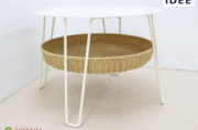 白 IDEE IDEE WALLABY LOW TABLE ROUND 在庫限り】WALLABY LOW TABLE ROUND White｜これまでに販売した