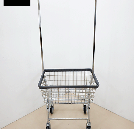 PFS】パシフィック・ファニチャー・サービス LAUNDRY CART DOUBLE POLE 