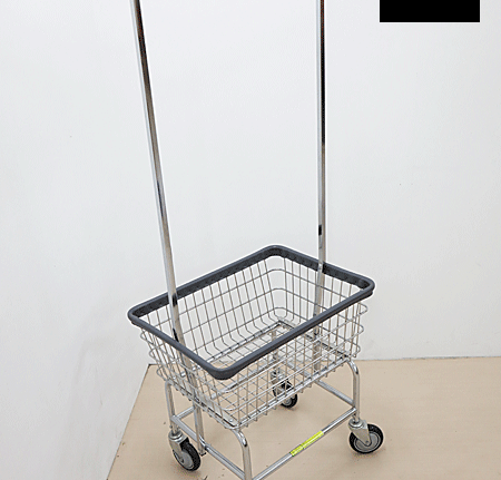 PFS】パシフィック・ファニチャー・サービス LAUNDRY CART DOUBLE POLE