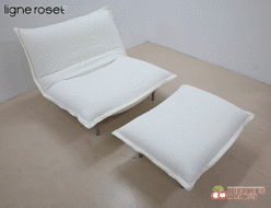 【ligne roset】リーンロゼ CALIN type1 カラン タイプ1 スチールレッグ 1人掛けソファ & パフ/オットマン 出張買取 東京都中央区