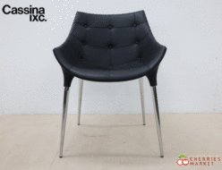 【Cassina】カッシーナ 246 PASSION パシオン アームチェア ダイニングチェア 黒革/レザー フィリップ スタルク 出張買取 東京都新宿区