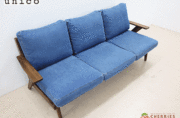 【unico】ウニコ SWELLA スウェラ カバーリングソファ 3シーター unico/ウニコ SWELLA スウェラ 3人掛け デニムソファ 3シーター デニム