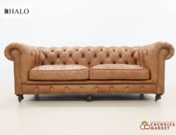 【HALO】ハロ KENSINGTON 2.5P SOFA ケンジントン 2.5人掛けソファ ティノシーキャメル 出張買取 東京都中野区