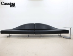 【Cassina】カッシーナ 276 ASPEN アスペン 3人掛けソファ 2台セット 黒革 出張買取 東京都文京区