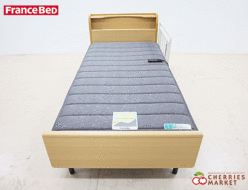 【France Bed】フランスベッド CUOREX クォーレックス 電動リクライニングベッドシングルベッド キャビネットタイプ CU-203C/RX-THF サイドレール/照明付き 出張買取 東京都武蔵野市