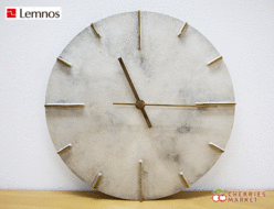 【Lemnos】レムノス Quaint クエィント 掛け時計 時計 斑紋純銀色 出張買取 東京都港区