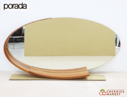 【porada】ポラダ ACTUS アクタス ELISO WALL MIRROR エリゾ ウォールミラー/鏡 壁掛け式 出張買取 東京都目黒区