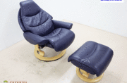 Ekornes】エコーネス ボイジャー 本革 ストレスレスチェア&オットマン