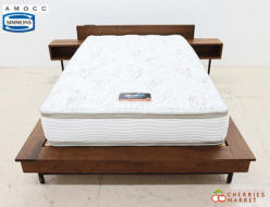 【AMOCC×Simmons】アモック×シモンズ cokun コクーン NAP bed ナップ ベッド/ビューティレスト ゴールデンバリュー ピロートップ セミダブルベッド サイドテーブル付 出張買取 東京都町田市