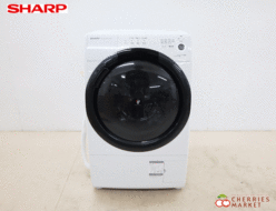 【SHARP】シャープ コンパクトドラム ドラム式洗濯乾燥機 ES-S7F 右開き 2021年製 出張買取 東京都中野区