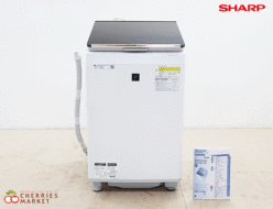 【SHARP】シャープ タテ型洗濯乾燥機 超音波ウォッシャー ES-PU10C 出張買取 東京都三鷹市