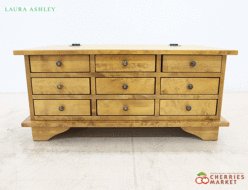 【LAURA ASHLEY】ローラ アシュレイ Garrat ギャラット 9ドロワー スモールボックス コーヒーテーブル/センターテーブル チェスト 出張買取 東京都豊島区