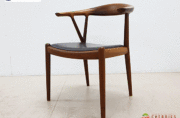 家具蔵】KAGURA 無垢材 V CHAIR Vチェア ダイニングチェア アーム
