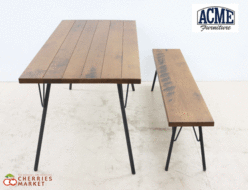 【ACME Furniture】アクメ ファニチャー GRANDVIEW グランドビュー ダイニング2点セット ダイニングテーブル&ベンチ 出張買取 埼玉県朝霞市