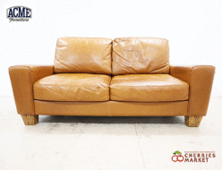 【ACME Furniture】アクメファニチャー FRESNO SOFA 2-SEATER フレスノ 2人掛けソファ レザー/革 出張買取 東京都大田区