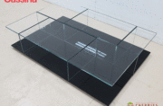 Cassina ixc.(カッシーナ イクスシー)で取り扱われているピエロ・リッソーニ デザイン269 MEX/メックス ローテーブル スクエアタイプです！格子状の組合わせが印象的なリビングテーブル。DI532 カッシーナイクスシー / Cassina ixc. テーマ / THEMA トリプルソファ