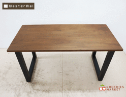 【MasterWal】マスターウォール アカセ木工 WILDWOOD DINING TABLE ワイルドウッド W1400 ダイニングテーブル デスク/机 スチールレッグス 出張買取 東京都文京区