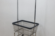 パシフィックファニチャーサービスLAUNDRY CART DOUBLE POLE LAUNDRY CART DOUBLE POLE | Metal Products,Laundry cart