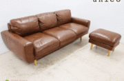 unico】ウニコ MOLN leather sofa モルン レザー ソファ 3人掛けソファ