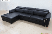KELVIN GIORMANI】ケルビンジョルマーニ 黒総革 0405 カウチソファ