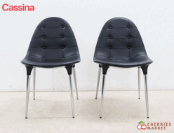 【Cassina】カッシーナ 245 CAPRICE カプリス チェア ダイニングチェア 2脚セット レザー/革 フィリップ・スタルク 出張買取 東京都世田谷区