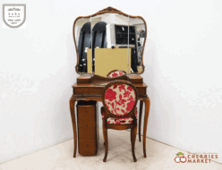 【松永工房】IDC大塚家具 Continue カンティーニュ ドレッサー/鏡台＆チェア＆ワゴン 3点セット 出張買取 東京都目黒区