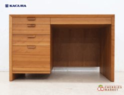 【家具蔵】KAGURA 無垢材 DAN ダン デスク W1100 片袖タイプ 出張買取 東京都大田区